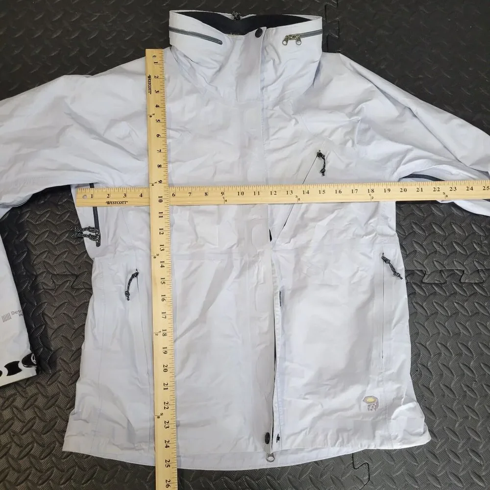 Mountain Hardware Women's Descent DT Hybrid Jacket Size Medium Light Blue Purple